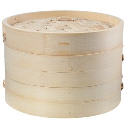 Koszyk do gotowania na parze, bambus, śred. 20 x 13,5 cm