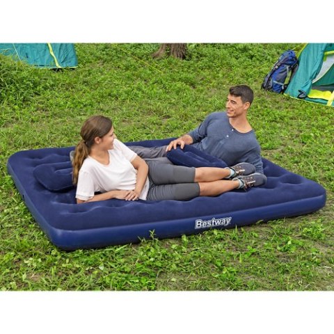 Materac dwuosobowy z pompką - BESTWAY 67374