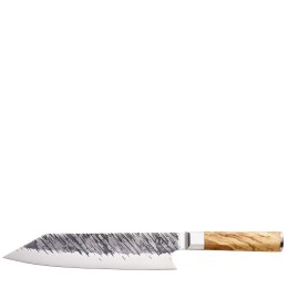 Nóż kiritsuke, japońska stal/drewno oliwne, 23 cm