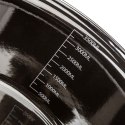 GARNEK EMALIOWANY 24cm 3,7L Z POKRYWĄ BANQUET METALLIC BLACK