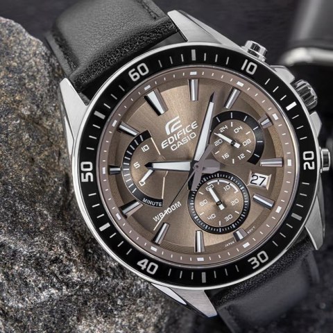 ZEGAREK MĘSKI CASIO EDIFICE EFR-552L-5AVUEF - 10ATM (zd096c) + BOX