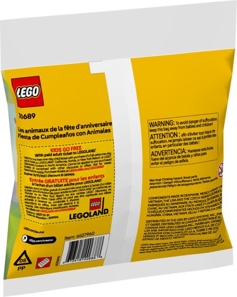 30689 - LEGO Creator - Urodzinowe zwierzaki