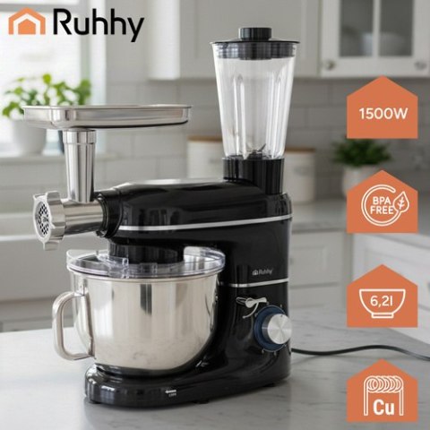 Robot kuchenny planetarny z blenderem 2200W Ruhhy