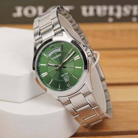 ZEGAREK MĘSKI CASIO MTP-1381D-3AV (zd076d) + BOX