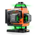 Poziomica laserowa laser krzyżowy w walizce + akcesoria Humberg HM-175