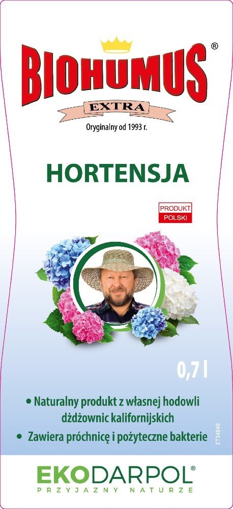 EKODARPOL BIOHUMUS EXTRA Hortensja 0,7L
