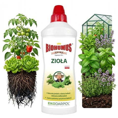 EKODARPOL BIOHUMUS EXTRA Zioła 0,7L
