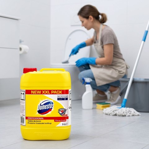 Domestos Płyn Do WC Citrus Fresh Żółty 5L