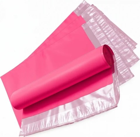 Foliopaki Kurierskie Różowe C4 240x320mm - 1000 szt.