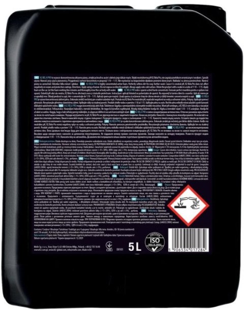 K2 Piana Aktywna BELA PRO Blueberry Neutralne PH Do Mycia Auta 5L D0105