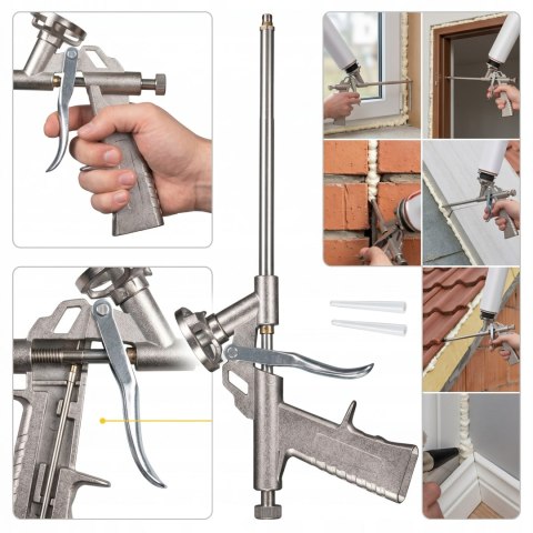 K2 Pistolet Do Pianki Montażowej FOLT Z Regulacją Strumienia Piany B520