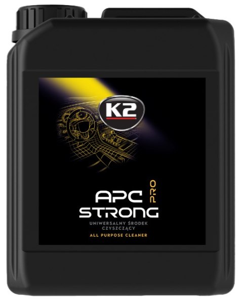 K2 Płyn Czyszczący APC STRONG PRO Uniwersalny Koncentrat Do Auta 5L D0015