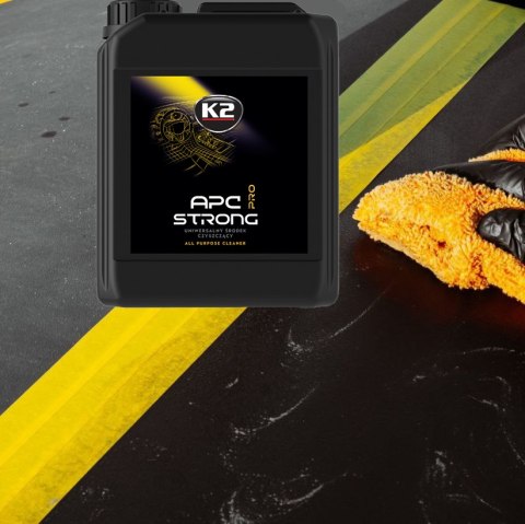 K2 Płyn Czyszczący APC STRONG PRO Uniwersalny Koncentrat Do Auta 5L D0015