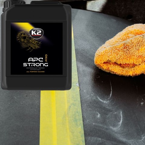 K2 Płyn Czyszczący APC STRONG PRO Uniwersalny Koncentrat Do Auta 5L D0015