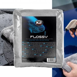 K2 Ręcznik Z Mikrofibry Flossy Pro Do Osuszania Auta 60x90 cm 800gsm D0220