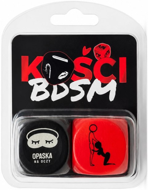 Kości BDSM CZERWONE