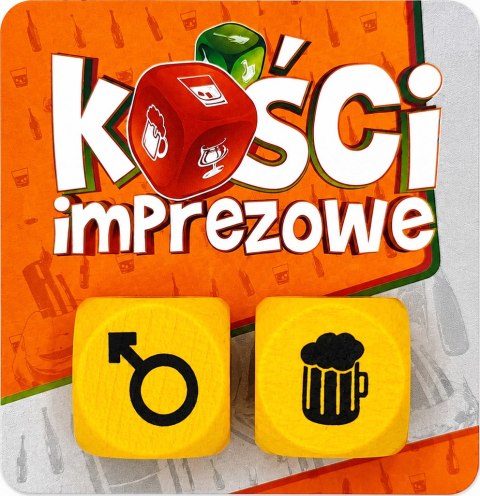 Kości Imprezowe (II edycja) ŻÓŁTE