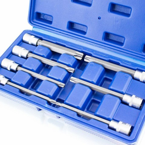 Zestaw narzędzi Kluczy Nasadki TORX 7 elementów BITUXX T25-T60 3/8"