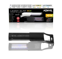 AQUAEL Leddy SlimDuo 10W Sunny Plant&Night Czarne