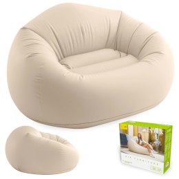 Fotel dmuchany pufa dmuchana puf materac do siedzenia 137x127x74cm Intex 66505