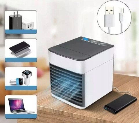 PAKO Klimator Przenośny AIR COOLER Na Wodę i Lód 3w1 SL-C02