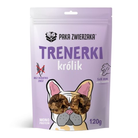 Paka Zwierzaka Trenerki Królik 120g