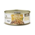 Applaws® Taste Toppers Naturalna Mokra Karma Dla Psów Kurczak Z Dynią, Marchewką I Groszkiem W Bulionie 156 G Puszka