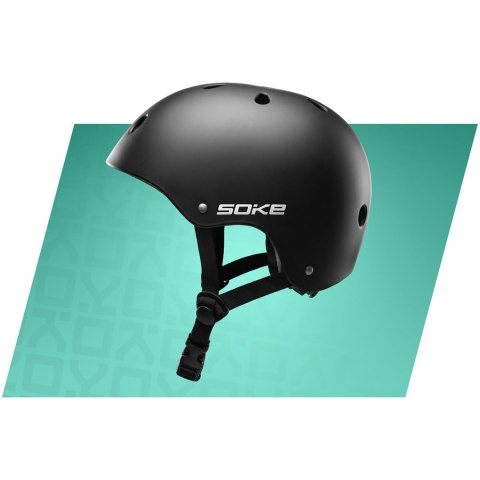 Kask sportowy S Soke K1 czarny