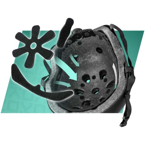 Kask sportowy S Soke K1 czarny