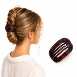Spinka do włosów bordo XL elegancka SP464