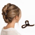 Spinka do włosów brąz XL elegancka SP467