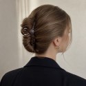 Spinka do włosów brąz XL elegancka SP467