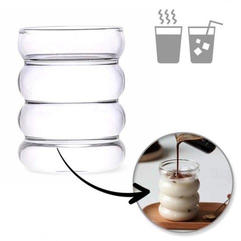 Szklanka 320ml Bubble 1 szt do kawy latte long drinków SZK37POJ
