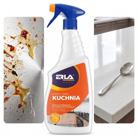 ERLA HOME Odtłuszczacz Do Kuchni Płyn Do Czyszczenia 750ml RH120