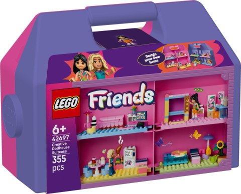 42697 - LEGO Friends - Kreatywna walizka z domkiem dla lalek