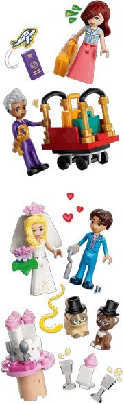 42704 - LEGO Friends - Grand Hotel w mieście Heartlake
