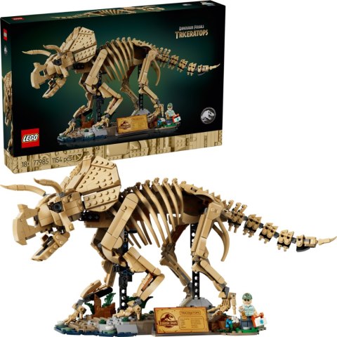 77985 - LEGO Jurassic World - Szkielety dinozaurów: triceratops
