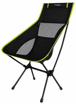 Krzesło Wędkarskie Składane Czarne Z Pokrowcem 41x52x86cm 120kg TRIZAND 27778