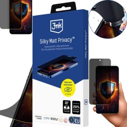 Prywatyzująca Matowa Folia Samsung Galaxy M35 - 3mk Silky Matt Privacy