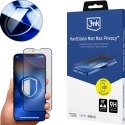 Szkło Hartowane Matowe Apple iPhone 13/13 Pro/14/16E - 3mk HardGlass Matt Max Privacy