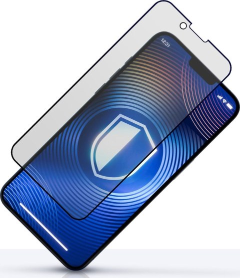 Szkło Hartowane Matowe Apple iPhone 13/13 Pro/14/16E - 3mk HardGlass Matt Max Privacy