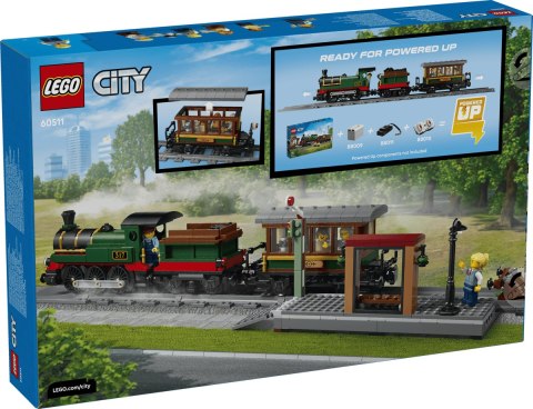 60511 - LEGO City - Retro pociąg z lokomotywą parową