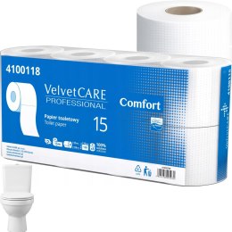 Papier Toaletowy VELVET CARE Professional Comfort 2W 15m - 8 Rolek