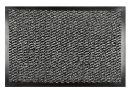 Wycieraczka pod Drzwi 60x80 cm Szara Wewnętrzna Mata Do Butów Antypoślizgowa