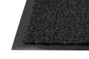Wycieraczka pod Drzwi 60x90 cm Antracyt Wewnętrzna Mata Do Butów Antypoślizgowa