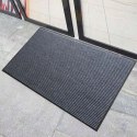 Wycieraczka pod drzwi 40 x 60 cm Antracyt Antypoślizgowa Gumowa do Butów