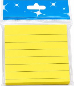 Karteczki Samoprzylepne 76x76mm Liniowane 100 Kartek STICK NOTE X03-B