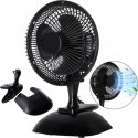 Wentylator 15 cm z Klipsem + Podstawa Czarny CAMRY CR 7340