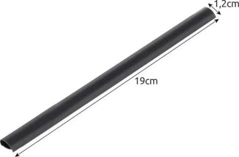Klipsy Do Taśmy Ogrodzeniowej PVC Antracyt Zestaw 20 szt. Gardlov 23709
