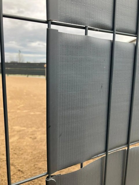 Klipsy Do Taśmy Ogrodzeniowej PVC Antracyt Zestaw 20 szt. Gardlov 23709